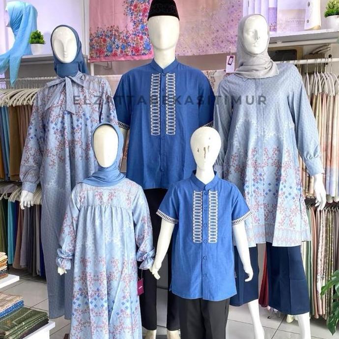 Gamis Anak Rabat Sarimbit Elzatta Couple Family Terlaris