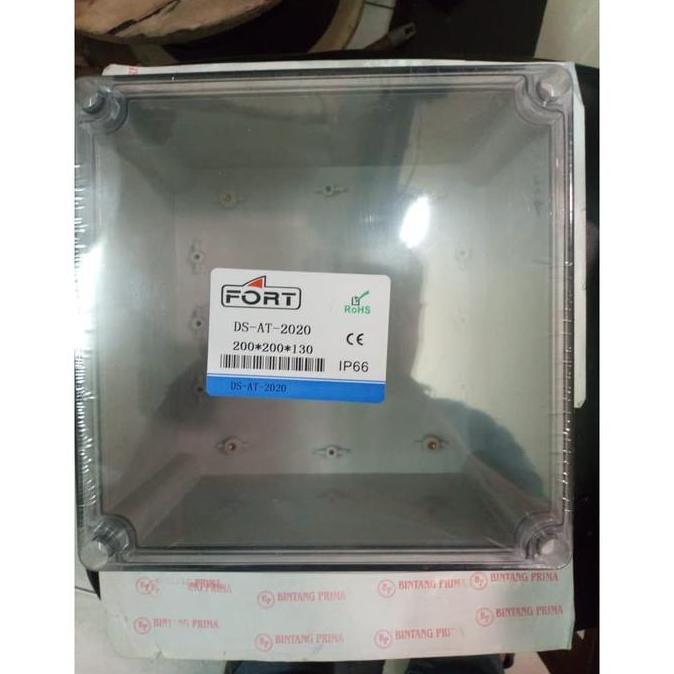 Diskon Box Obl / Switch Box Screw / Junction Box 20X20X13Cm Transparan China