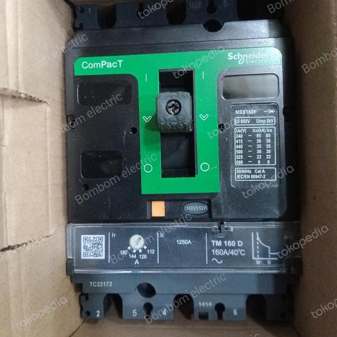 Murah MCCB NSX 160A NSX160F SCHNEIDER Non COD