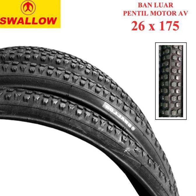 BAN LUAR SEPEDA SWALLOW MTB 26 X 175 / BAN LUAR SEPEDA 26 X 1.75 MTB