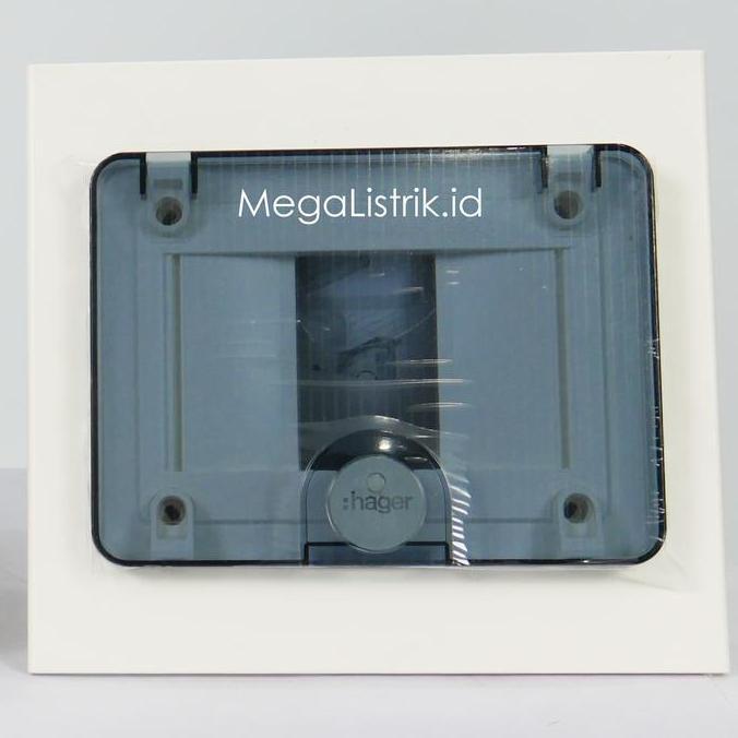 Diskon Hager Box Mcb 4 Grup Inbow Vf104Tm / Rumah Mcb 1 Baris 4 Group / Modul Ib Tanam Pintu Transpa