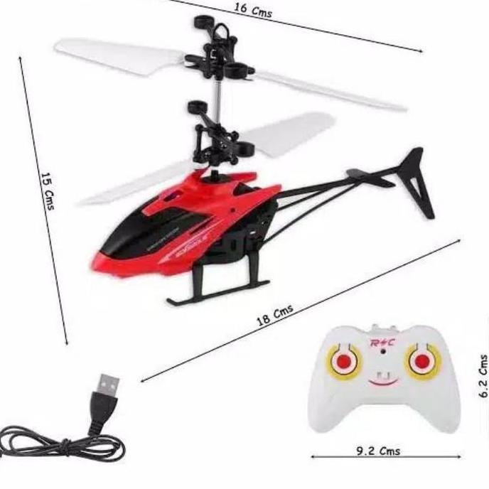 Mainan Remot Kontrol Helikopter RC Helicopter Exceed