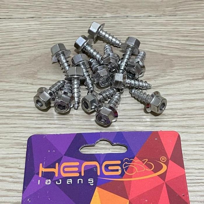 Sale baut body stainless steel 2 kunci yamaha probolt anti karat heng nmax fino nouvo mio smile spor