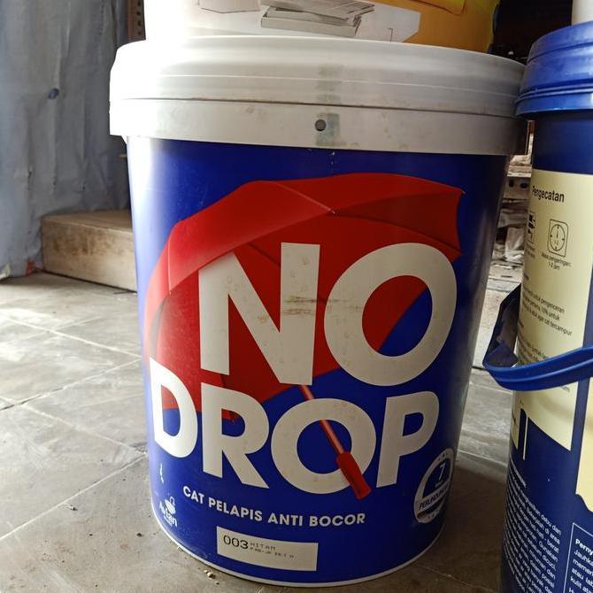 TERBARU - No Drop 20 kg (pail) warna Hitam 003 Waterproof Pelapis Anti Bocor
