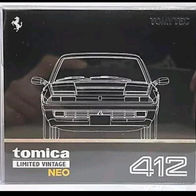 Tomica Limited Vintage Ferrari 412 White