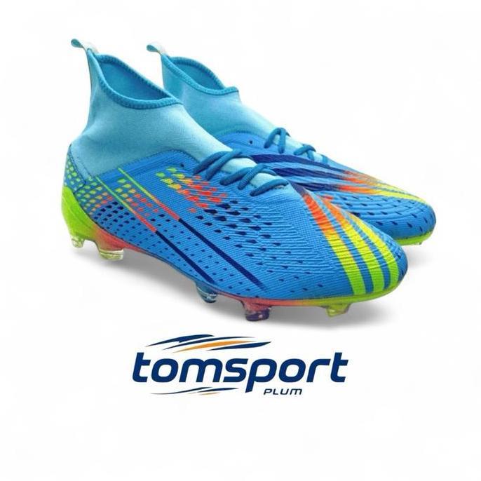 SEPATU BOLA ANAK - DEWASA PREDATOR FREAK FG FREE KAOS KAKI + DEKER COD sepak bola Boots CO