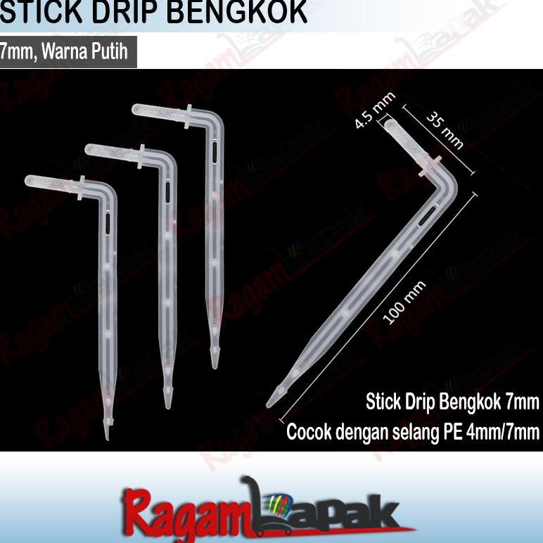 Bisa Cod Drip Stick 7Mm / Drip Stick Bengkok 4/7 Mm / Drip Bengkok 7 Mm ,,