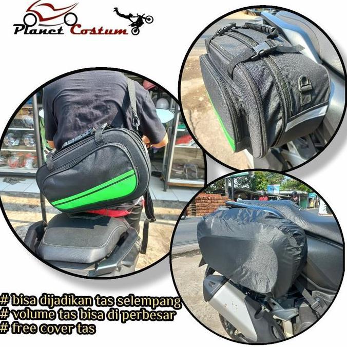 DR249 >> HMSB5 Sidebag XTRAL Tas Motor Bagasi Jas Hujan Sepatu Rompi Pakaian Jaket Original Terbaru 