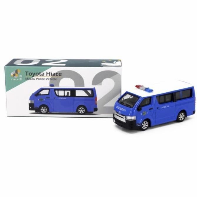 Tiny Diecast Toyota Hiace Macau Police