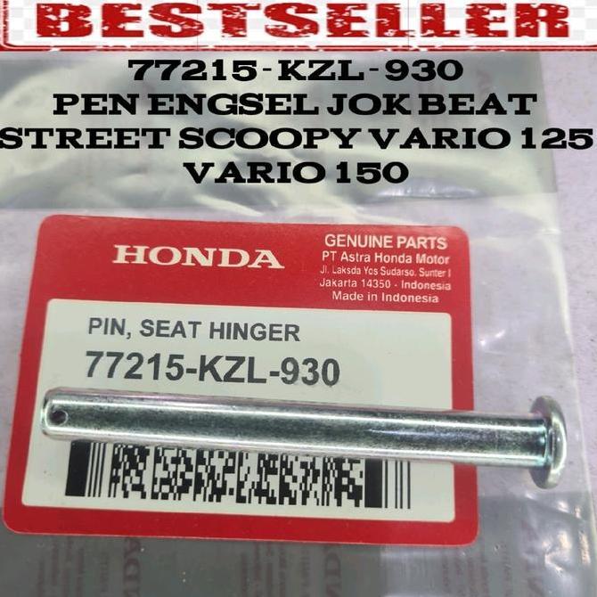 DB102 - Engsel Jok Beat Street Scoopy Spacy Vario 110 Vario 125 Vario 150 Honda 77215-KZL-930 AS
