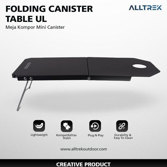 Alltrek Folding Canister Table Ultralight