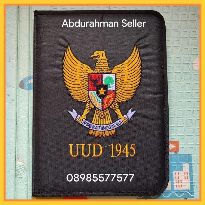 Map Upacara Bendera Bordir Full Warna Untuk SD SMP SMA