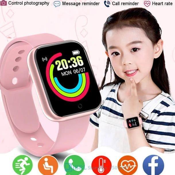 New- JAM TANGAN ANAK PEREMPUAN LAKI LAKI SMARTWATCH HP ANDROID ANTI AIR