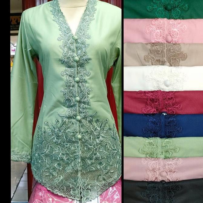 Kebaya Encim Senada Bahan Katun Jepang Toyobo