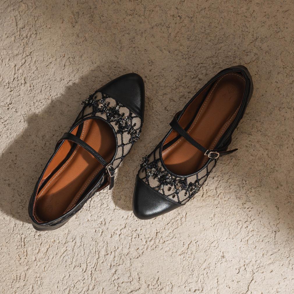 VAIA Sepatu Flat Wanita Tanaka