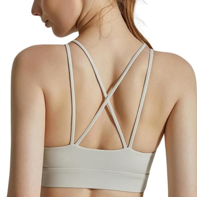 DN10 - Bra Sport Olahraga Wanita Premium BH Yoga Senam Zumba Fitness Kerut Depan Wsm 4030