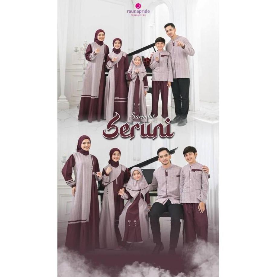 SERUNI TAWNY Sarimbit Raunapride Lebaran  Couple Keluarga
