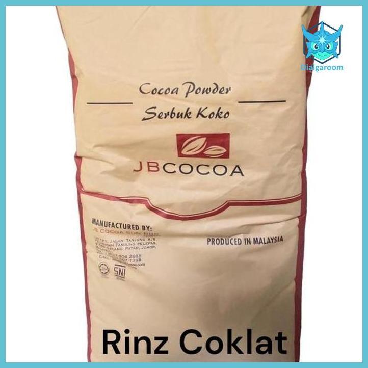 ( COKLAT ) JB COCOA MALAYSIA COKLAT MURNI DARK 1KG BAHAN KUE  COKLAT BUBUK MAKANAN & MINUMAN