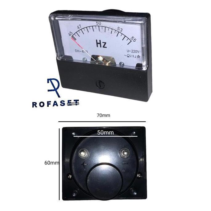 Spesial Panel Meter Hz Dh670 45-55Hz 220V Ac