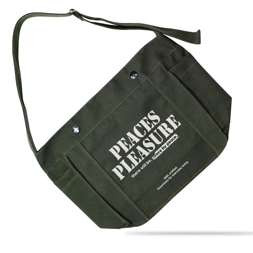 Weister tas selempang | sling bag | tas selempang kanvas - army