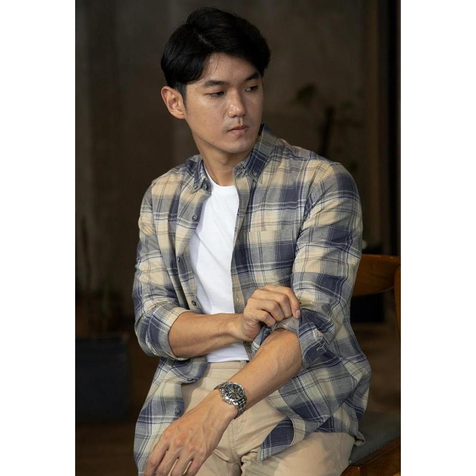 Kemeja flannel cotton oxcon kemeja flanel