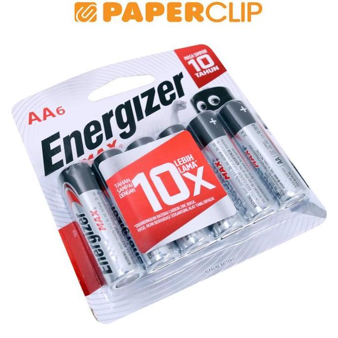BATTERY ENERGIZER E91-BP6 AA