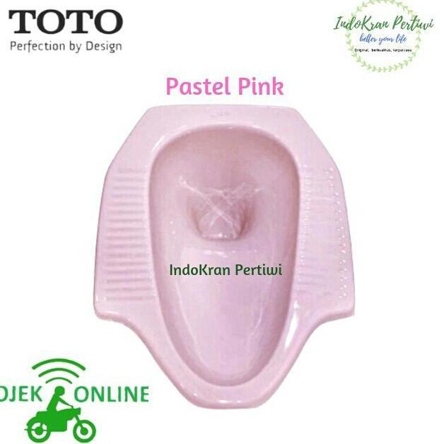 Promo Closet jongkok TOTO CE7 Pink muda - Kloset jongkok toto (ojek online) COD