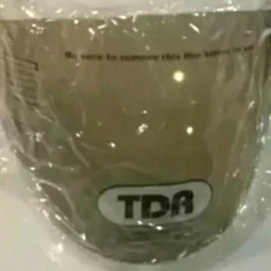 Kaca Helm Tdr Half Face Xd611 Smoke