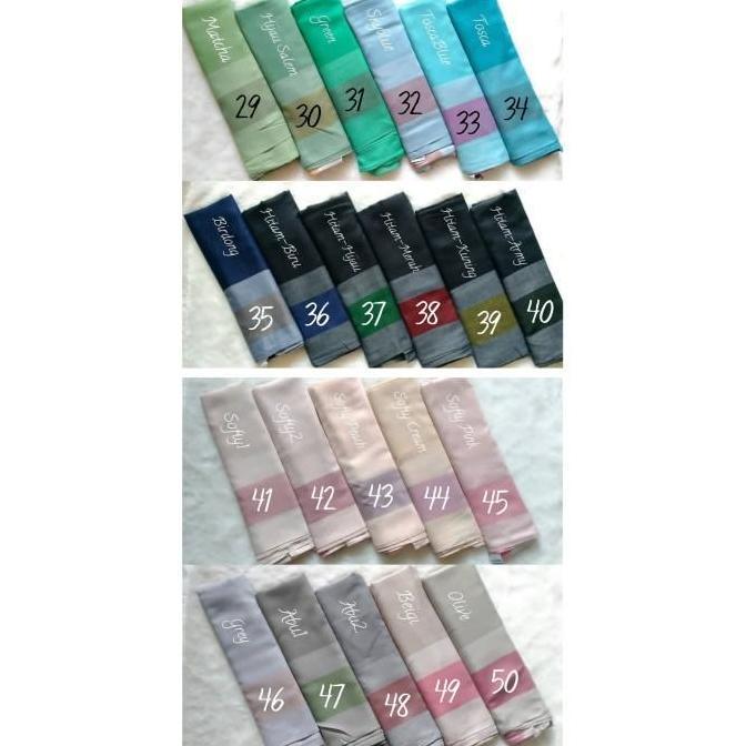 New- Hijab Jilbab Kerudung Segiempat Umama Noor syar'i (Jumbo) uk 140x140