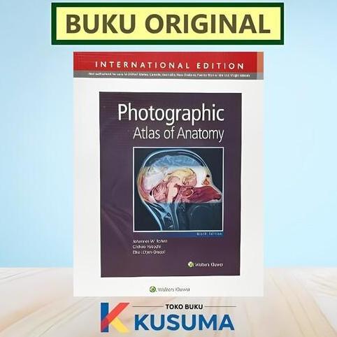 TERBARU - ORIGINAL YOKOCHI PHOTOGRAPHIC ATLAS OF ANATOMY 9TH EDITION / 9ED - ROHEN YOKOCHI
