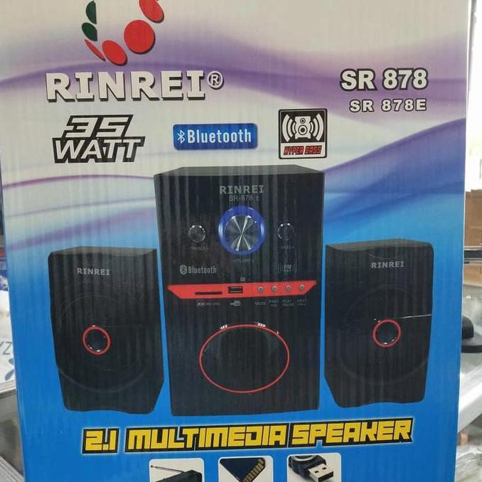 NEW Speaker multimedia rinrei SR 878 E Bluetooth/speaker Bluetooth rinrei