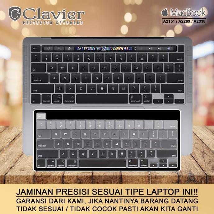 Keyboard Protector Cover Macbook Pro 13 2020 A2289 MXK32 MXK52 Silikon