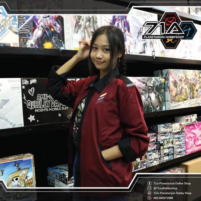 Jaket Kemeja ZAFT [Red / Black] by GendamGundam