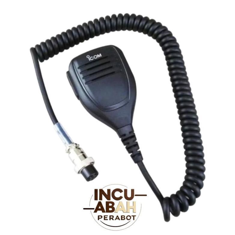 EXTRA MIC ICOM HM - 219 / MIC UNTUK ICOM IC-718 , ICOM IC-7300 ( ORIGINAL )