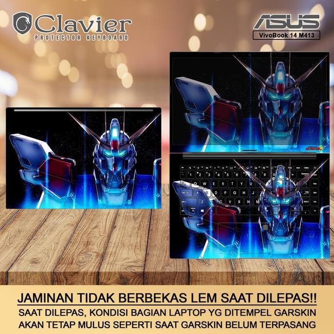 Cover Garskin Laptop Asus M413 M413D M413DA M413I M413IA Skin Fullbody