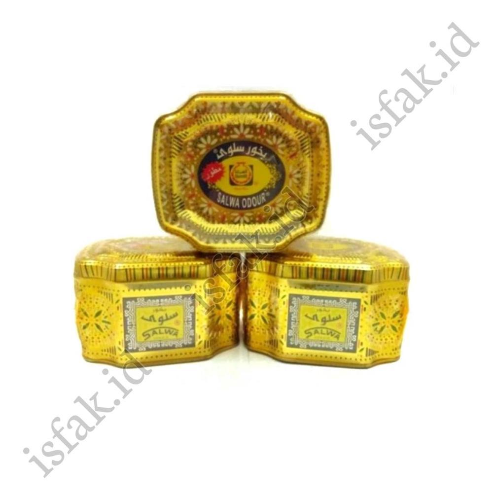 Bukhur Salwa Odour Surrati 100 Gram Buhur Zalwa Bukhur Kaleng Bakhoor Surati Asli