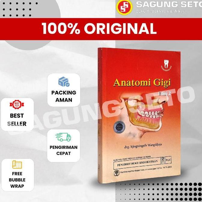 TERBARU - BUKU ANATOMI GIGI E-2 , EGC Soft Cover