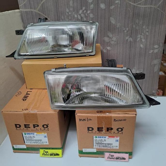 XENOFIELD Head lamp lampu besar Baleno 1995-1997 218-1113 Merk Depo
