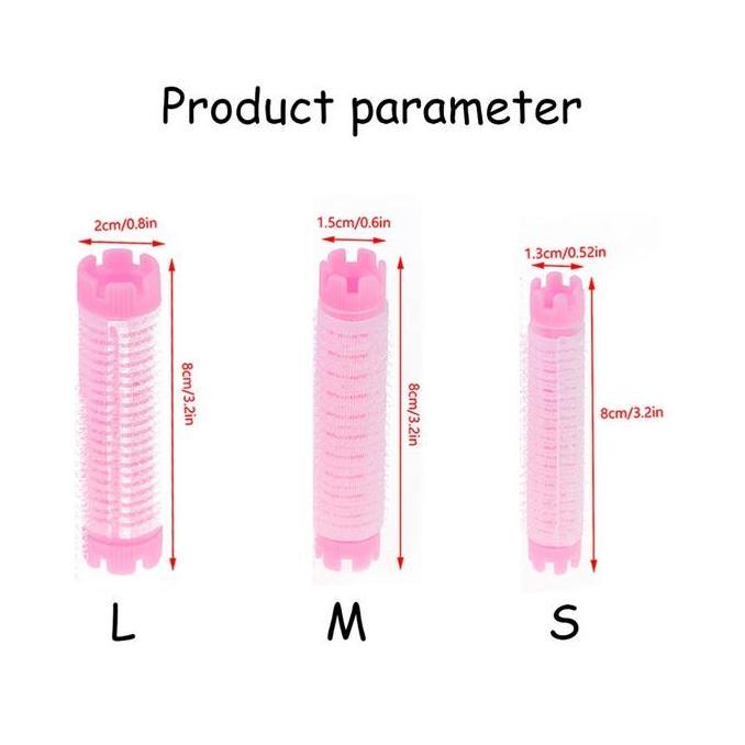 YOUEI S/M/L alat pengeriting rambut rol keriting rambut Batang pengeriting rambut Morgan perm dan pe