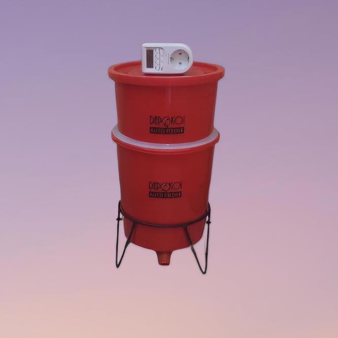 Auto Feeder Kolam Autofeeder Alat Pemberi Pakan Pelet Ikan Koi Otomatis