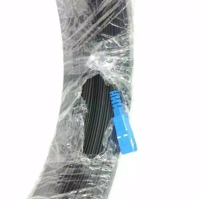 Paket kabel fiber optik 250M dan sepasang netlink htb 3100 AB single mode 10/100 sepasang - LN