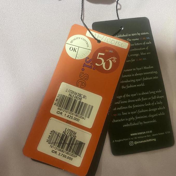 Gamis dress khimar Sisesa Ori diamond series shukriya set NEW Terlaris