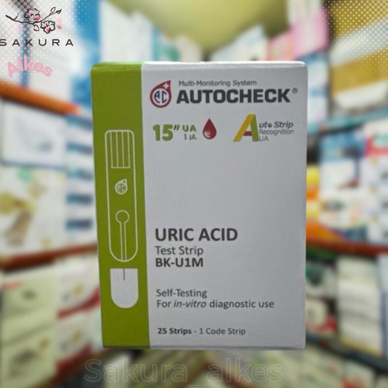 Autocheck Test Strip URIC ACID isi 25