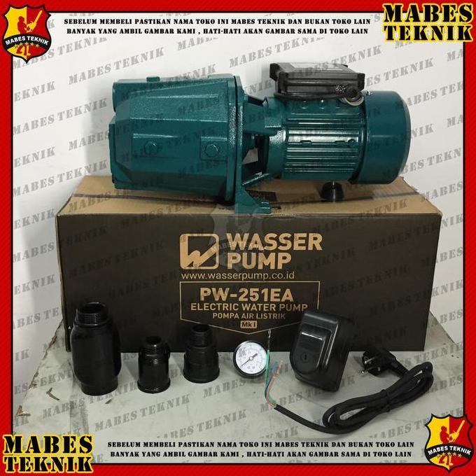 Wasser Pw 251 Ea / Pw 251Ea / Pw251 Ea Pompa Air Sumur Dangkal Jetpump Promo