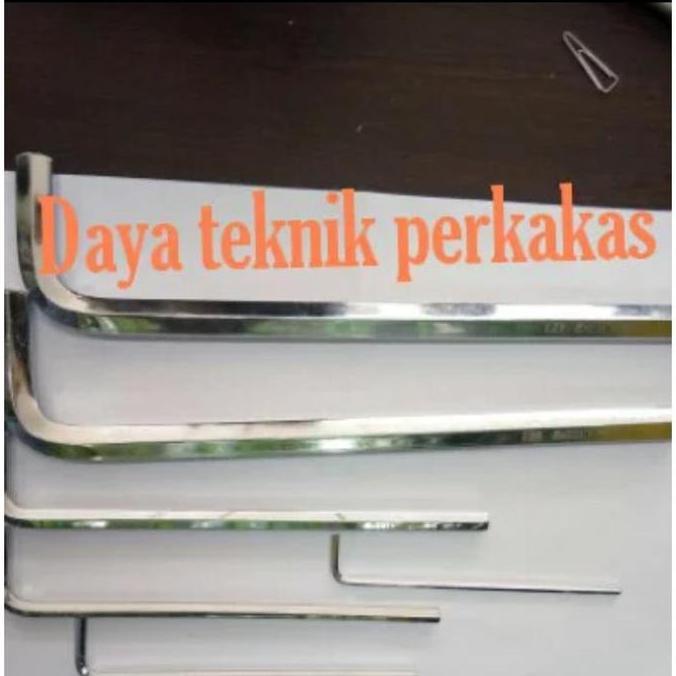 dt KUNCI L LONG TEKIRO 6MM - KUNCI L TEKIRO 6 MM