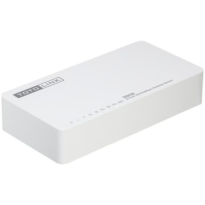 TOTOLINK S808 8 PORT 10/100 Mbps DESKTOP SWITCH - S808
