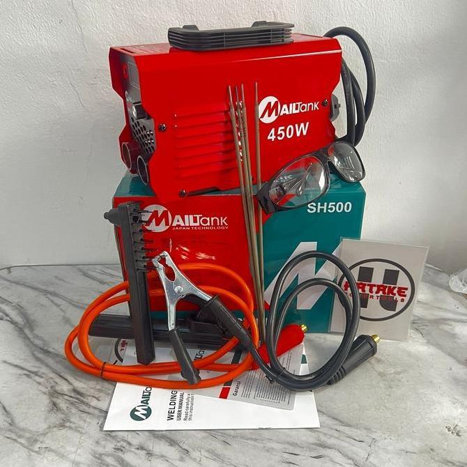 Mailtank Sh500 Mesin Las 450 Watt Mailtank Inverter Welding Machine Travo Las Mma-120A Mesin Trafo L