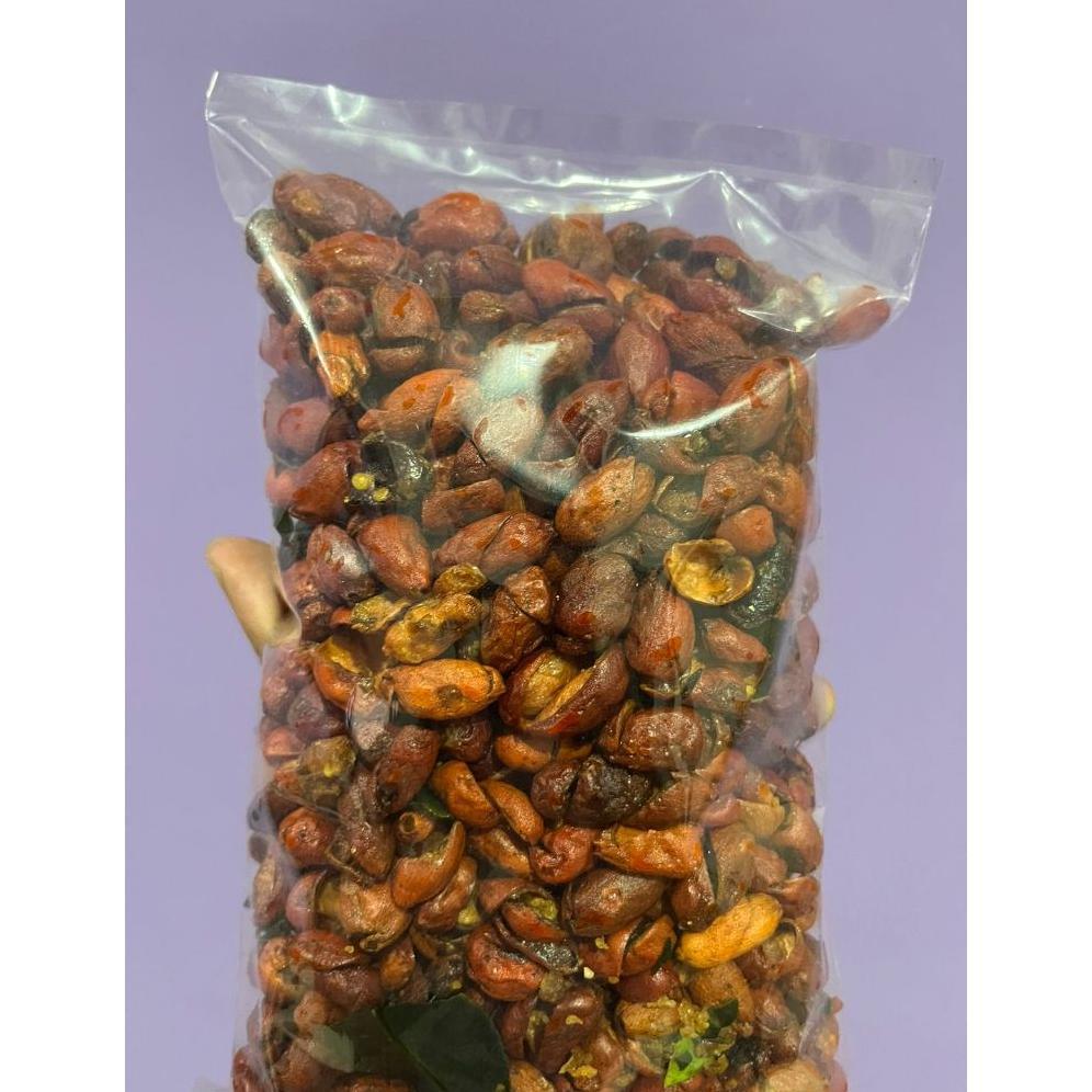 250Gram Kulit Melinjo Pedas Manis Daun Jeruk