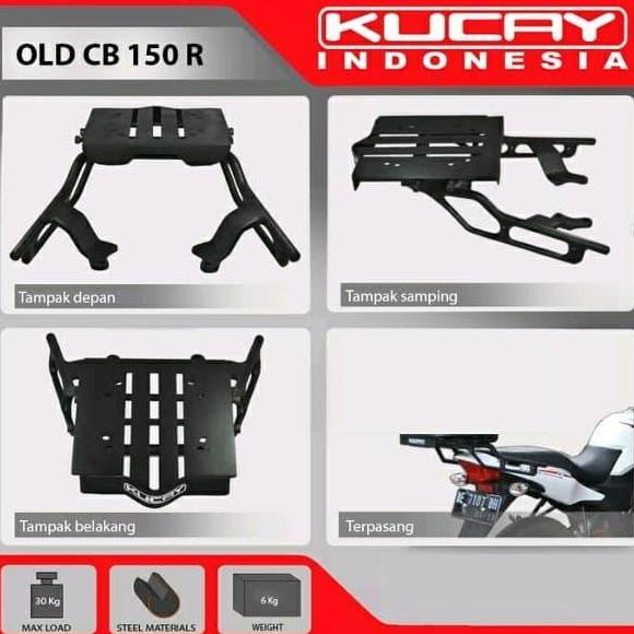 Bracket Geser Kucay Honda Old Cb 150 R Universal Box Motor Givi Shad Diskon