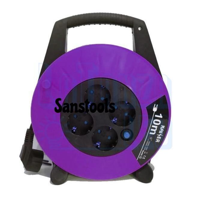 cable rol / kabel roll 10m kaiser gulungan kabel listrik 10 m original